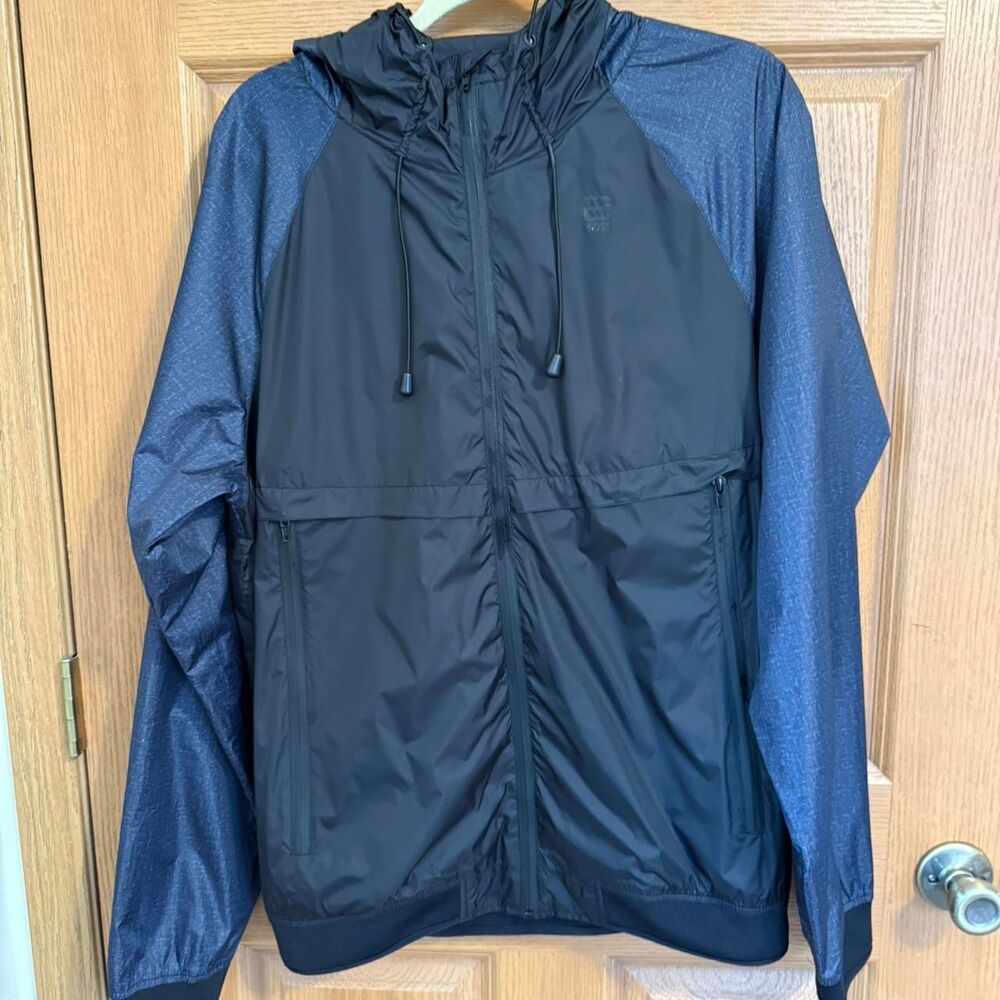 Buffalo-David-Bitton Men's Navy and Black Jacket